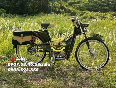 Mobylette AV42 - Màu Xanh Quân Đội